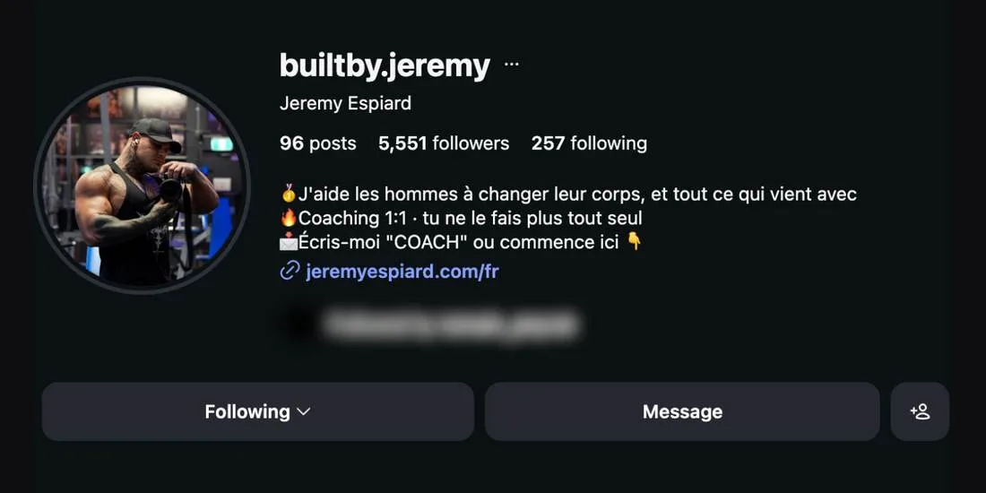 Zrzut ekranu z konta @builtby.jeremy